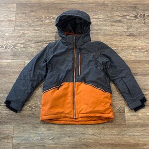 Boulder Gear Frenzy Snow Jacket Coat Ski Snowboarding Puffer Hood Kids Medium 12